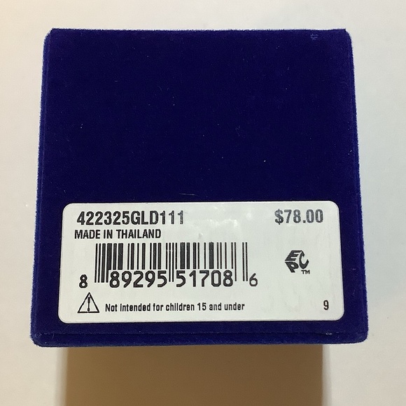 Kurt Geiger London Crystal Pave Eagle Band Ring 9 New - Picture 4 of 4